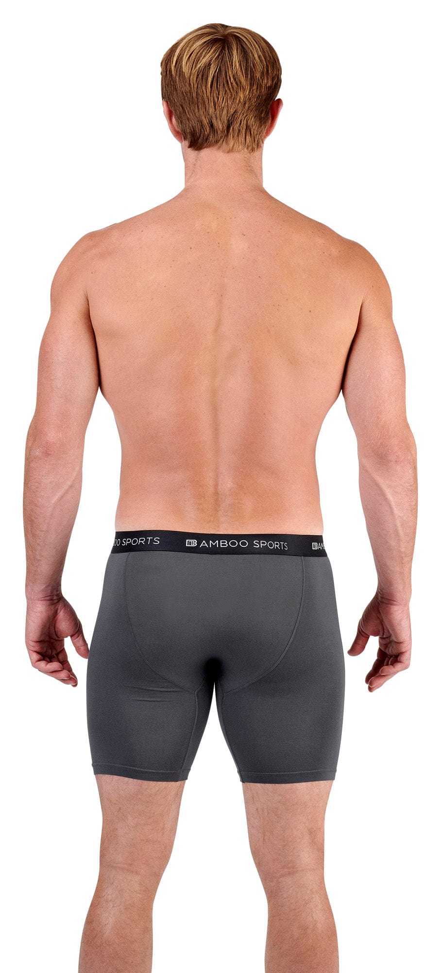 Men's 6" Inseam Bamboo Rayon Boxer Briefs - 4 Pack